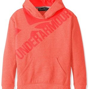 Girls' UA Threadborne Printed Fleece Hoodie